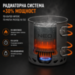 Къмпинг комплект тенджера 2 в 1 с радиатор за по-бързо готвене - Image 4