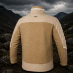 Мъжко outdoor softshell яке за работа, туризъм и къмпинг – beige - Image 3